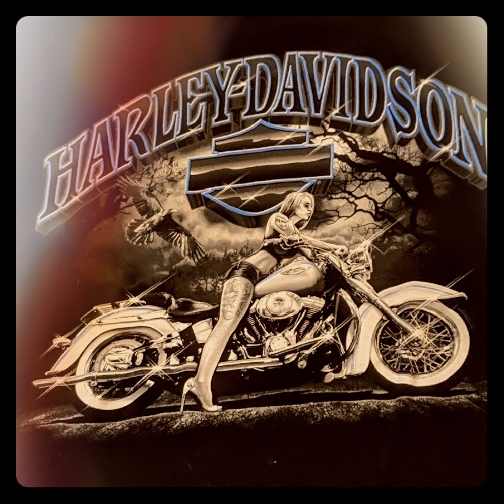 Black Harley Davidson